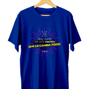 Dia 2 Azul - Cuello Redondo